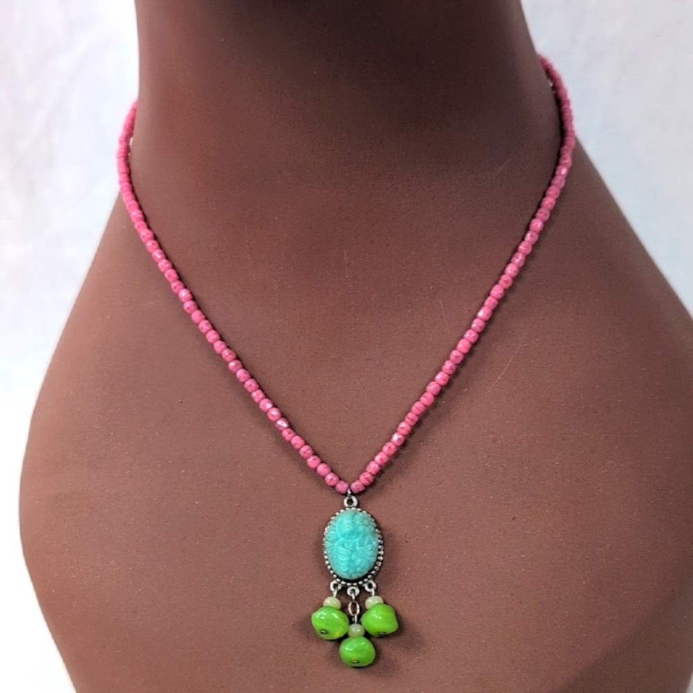 DAVID AUBREY BEADED NECKLACE